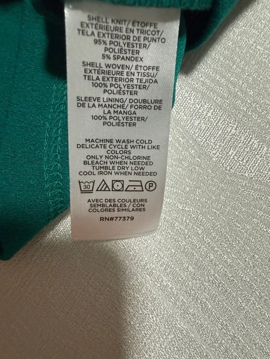 H&M Teal Puff-Sleeve Blouse - Picture 10 of 13